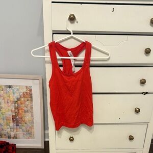lululemon athletica Red Racerback Tank